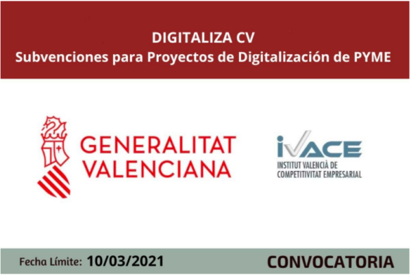 Ayudas IVACE a Pymes Comunidad Valenciana para la transformación ...
